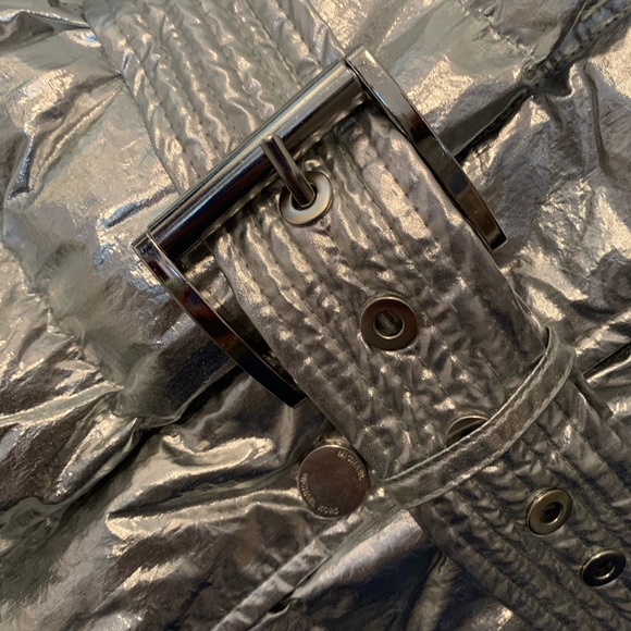 Michael Kors puffer short coat w belt new w tags - Picture 4 of 9